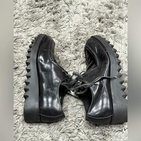 Prada Spazzolato Creepers Shoes Size 39 - Picture 5 of 13